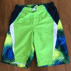 Ocean Pacific swim shorts trunks, size 10-12, no liner.